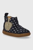Дитячі замшеві черевики Shoo Pom колір синій (3554742)
