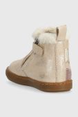 Дитячі замшеві черевики Shoo Pom колір бежевий (3645220)