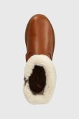 Дитячі шкіряні зимові черевики Shoo Pom колір коричневий (3610178)