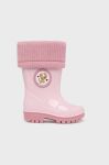 Дитячі гумові чоботи Mayoral колір рожевий (3638942)