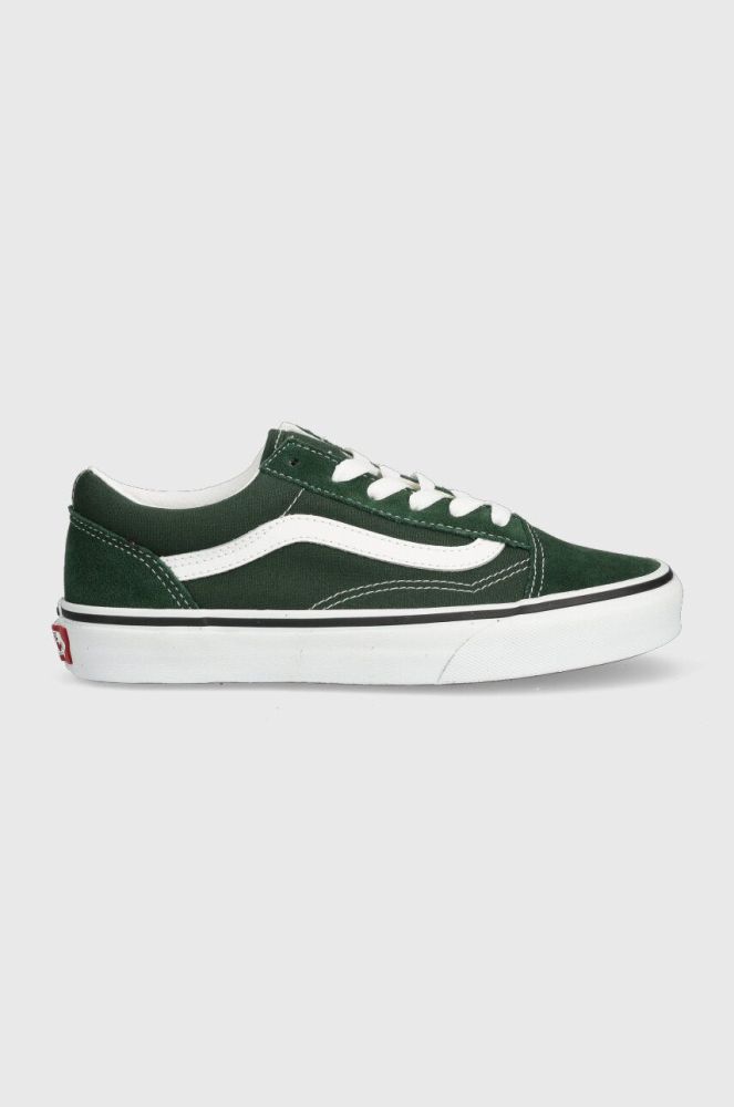 Дитячі кеди Vans JN Old Skool колір зелений