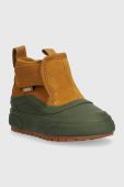 Дитячі туфлі Vans TD Slip-On Hi Terrain V MTE-1 VN0A5HZ4BGS1 колір коричневий