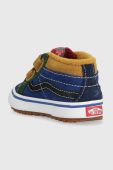 Дитячі замшеві кеди Vans TD SK8-Mid Reissue V MTE-1 VN0A5KRN6GL1 колір блакитний