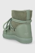 Дитячі шкіряні чоботи Inuikii колір зелений (3679056)