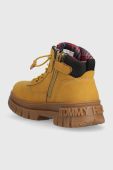 Дитячі зимові черевики Tommy Hilfiger колір бежевий (3401229)