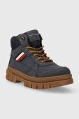 Дитячі зимові черевики Tommy Hilfiger колір синій (3401240)