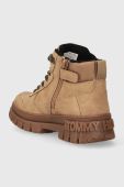 Дитячі зимові черевики Tommy Hilfiger колір коричневий (3401235)