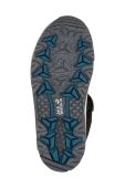 Дитячі зимові черевики Jack Wolfskin VOJO TEXAPORE MID колір чорний