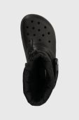 Дитячі чоботи Crocs Classic Lined Neo Puff колір чорний