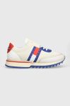 Кросівки Tommy Jeans TJM RUNNER TRANSLUCENT колір бежевий EM0EM01219