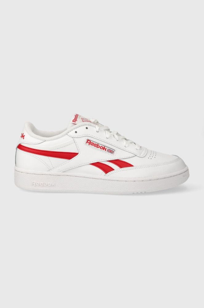 Шкіряні кросівки Reebok Classic CLUB C колір білий (3460533)
