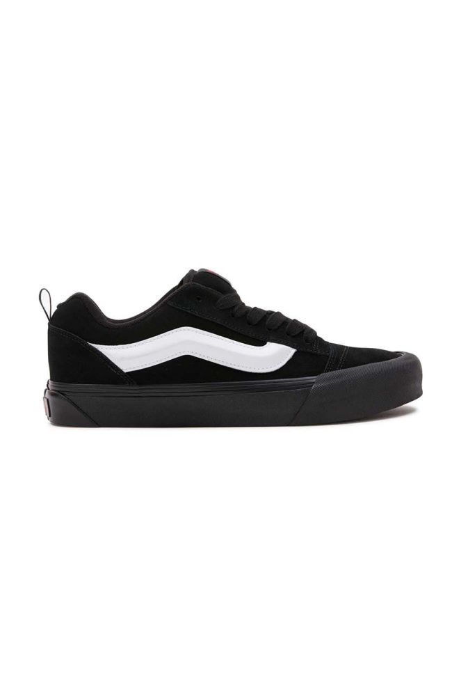 Замшеві кеди Vans Knu Skool колір чорний VN0009QCBMA1