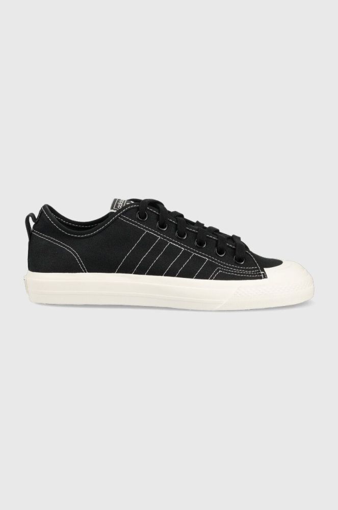 Кеди adidas Originals Nizza EE5599 чоловічі колір чорний EE5599-CBLACK/FTW