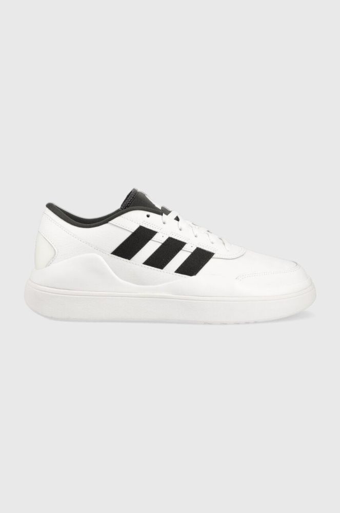 Шкіряні кросівки adidas OSADE колір білий (3305054)