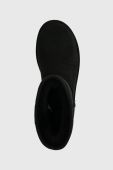 Замшеві чоботи UGG Classic Short колір чорний 5800