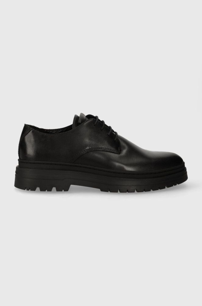 Шкіряні туфлі Vagabond Shoemakers JAMES чоловічі колір чорний 5680.001.20