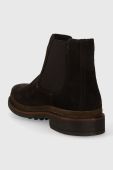 Замшеві черевики U.S. Polo Assn. YANN чоловічі колір коричневий YANN005M/CS1
