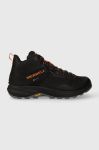 Черевики Merrell MQM 3 Mid GTX чоловічі колір чорний злегка утеплена