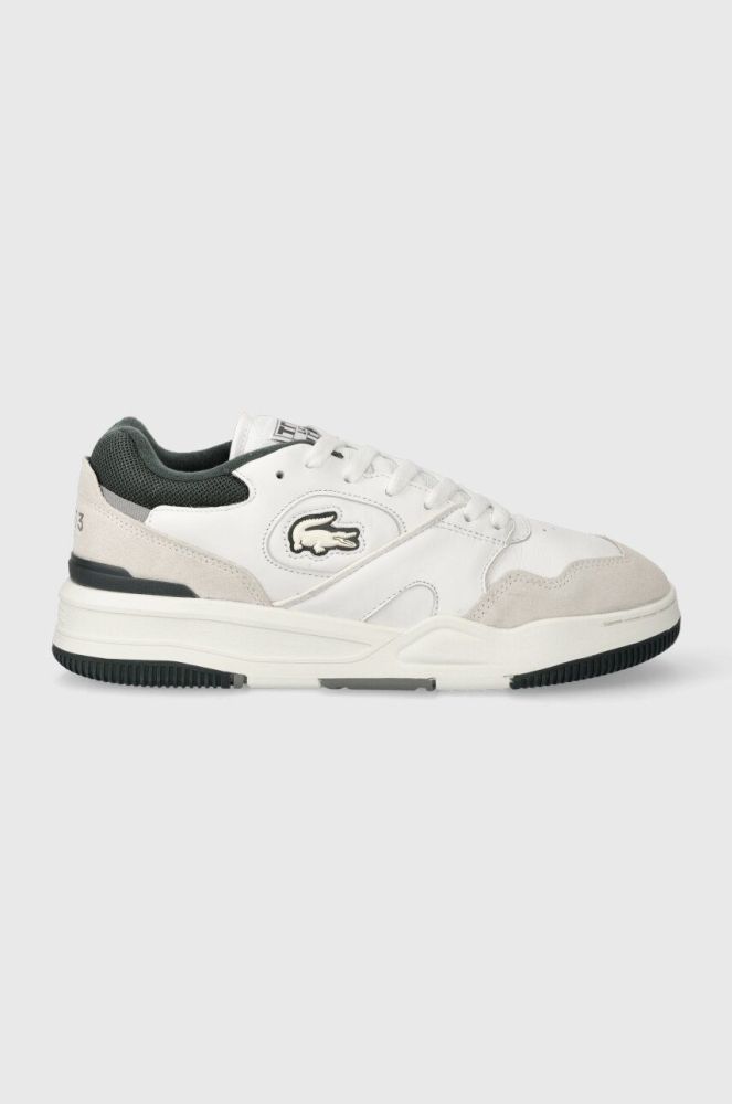 Шкіряні кросівки Lacoste LINESHOT 223 3 SMA колір білий 46SMA0088