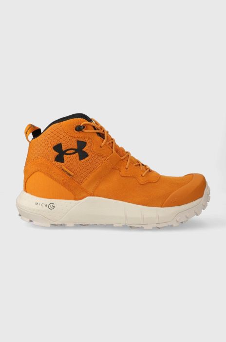 Черевики Under Armour Micro G Valsetz Trek Mid WP чоловічі колір помаранчевий