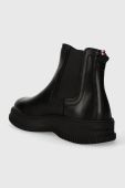 Шкіряні черевики Tommy Hilfiger TH EVERYDAY CLASS TERMO LTH CHEL чоловічі колір чорний FM0FM04656