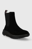 Черевики Tommy Hilfiger HILFIGER CHUNKY HYBRID SUEDE CH чоловічі колір чорний FM0FM04670