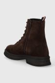 Замшеві кросівки Tommy Hilfiger HILFIGER CORE SUEDE BOOT чоловічі колір коричневий FM0FM04674
