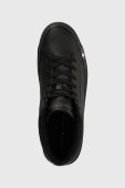 Кеди Tommy Hilfiger MODERN VULC LTH HI WL чоловічі колір чорний FM0FM04820