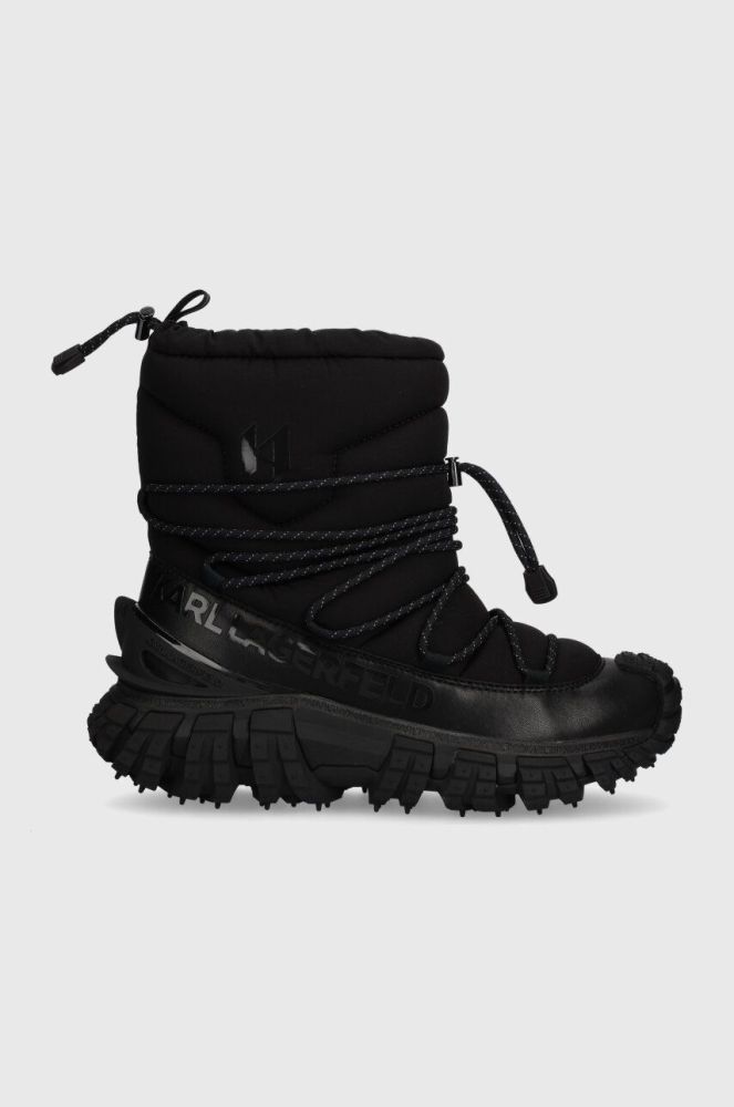 Зимові чоботи Karl Lagerfeld K/TRAIL KC колір чорний KL53763