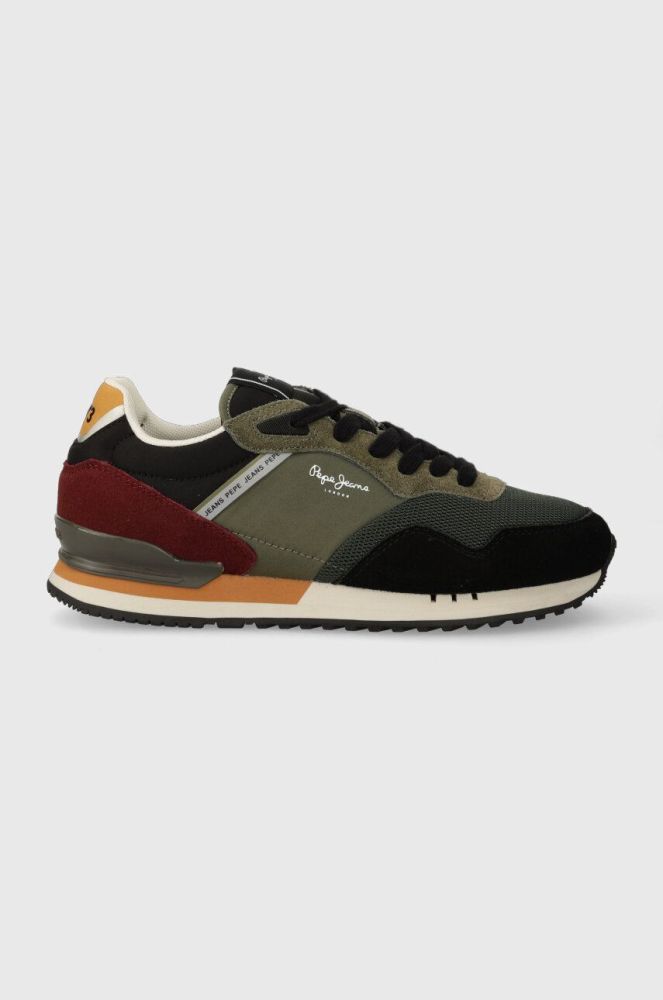 Кросівки Pepe Jeans LONDON FOREST M колір зелений PMS30992