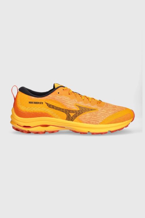 Бігові кросівки Mizuno Wave Rider GTX колір помаранчевий