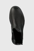 Шкіряні черевики HUGO Ryan чоловічі колір чорний 50503869