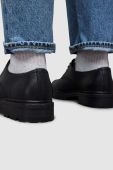Шкіряні туфлі AllSaints MF527Z JARRED LTHR SHOE чоловічі колір чорний MF527Z