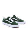 Замшеві кеди Vans Old Skool колір зелений VN0007NTBXU1