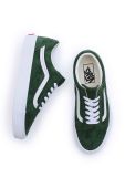 Замшеві кеди Vans Old Skool колір зелений VN0007NTBXU1