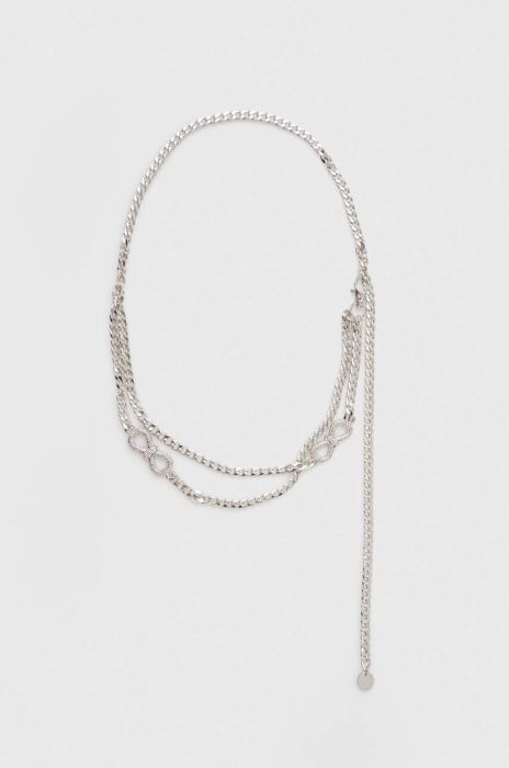 Ремінь Aldo SEVASSA жіночий колір срібний SEVASSA.973