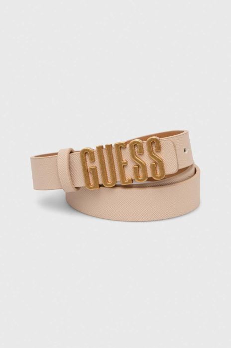 Ремінь Guess жіночий колір бежевий (3651214)