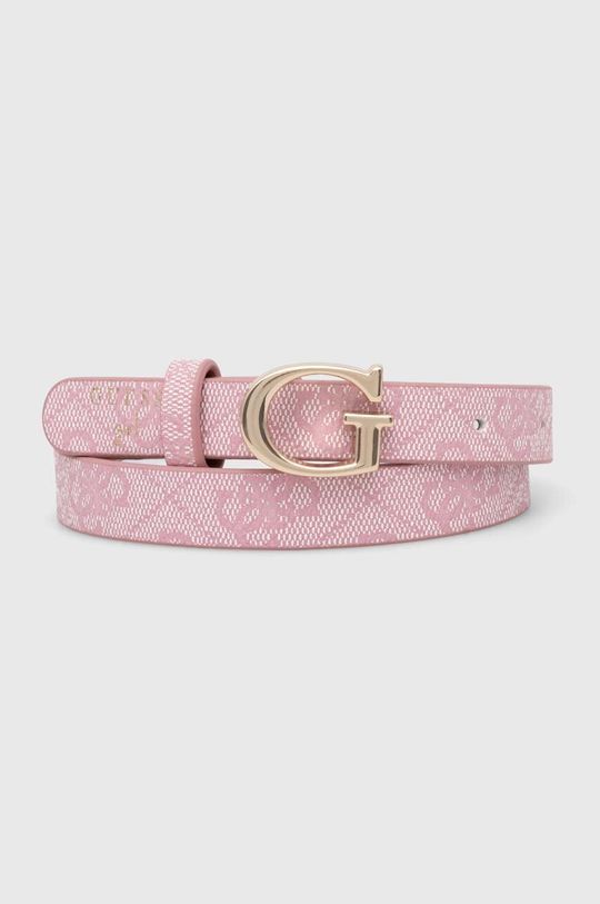 Дитячий ремінь Guess колір рожевий (3581794)