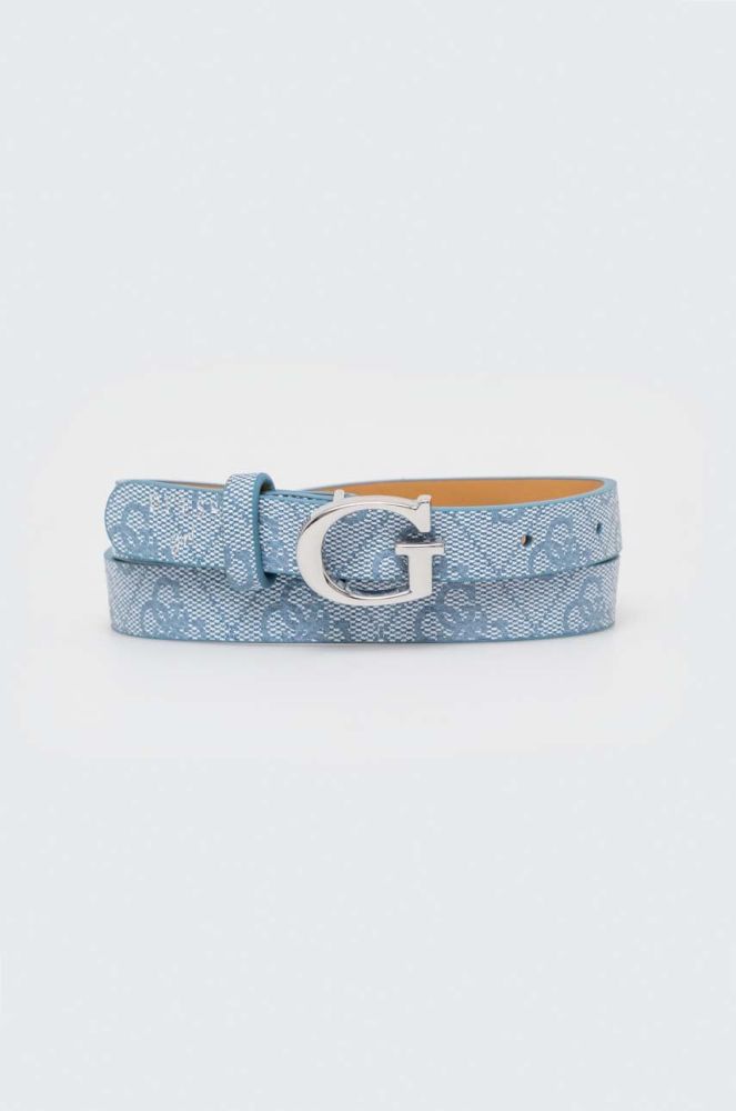 Дитячий ремінь Guess колір блакитний (3362960)