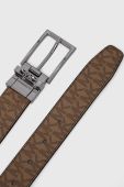 Двосторонній ремінь Michael Kors чоловічий колір чорний