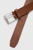Шкіряний ремінь Tommy Hilfiger чоловічий колір коричневий (3416036)