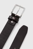 Шкіряний ремінь Tommy Hilfiger чоловічий колір коричневий (3512224)