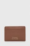 Чохол на банківські карти Tommy Hilfiger колір коричневий
