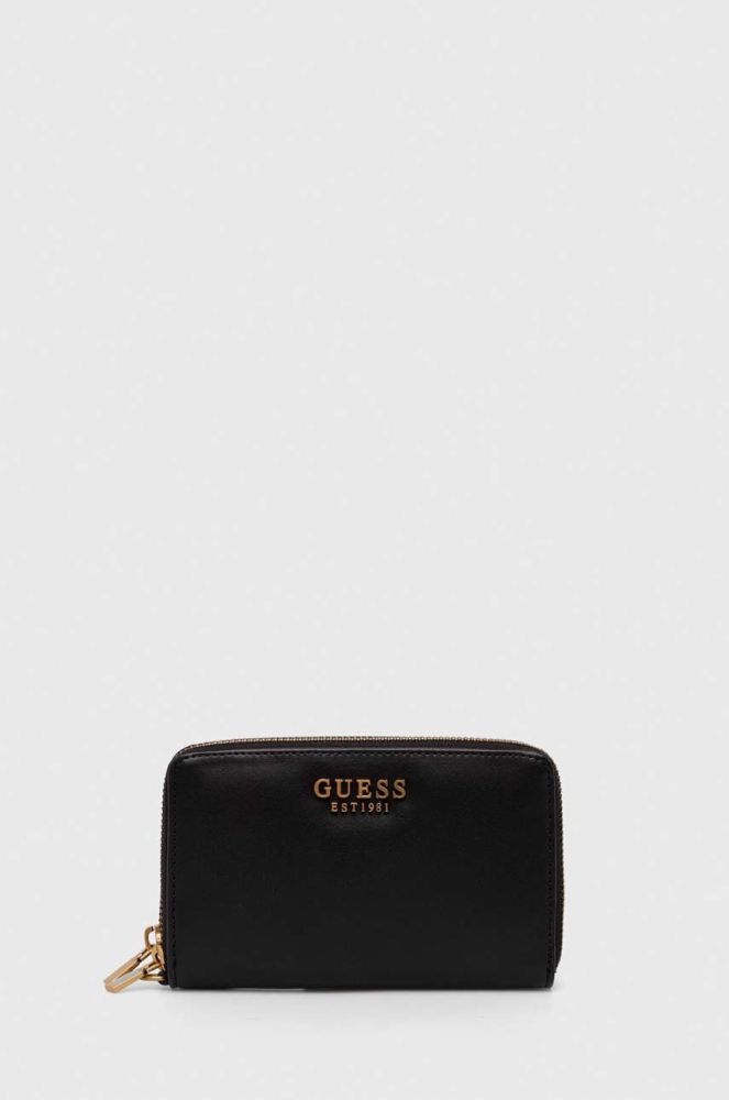Гаманець Guess жіночий колір чорний (3293992)