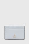 Шкіряний чохол для карти Furla колір блакитний