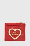 Гаманець Love Moschino жіночий колір червоний (3618339)