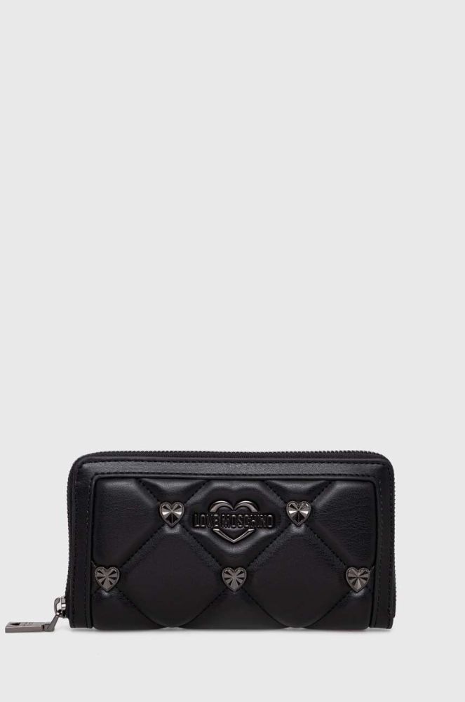 Гаманець Love Moschino жіночий колір чорний (3618343)