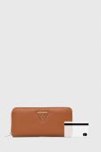 Гаманець Guess жіночий колір коричневий (3512357)