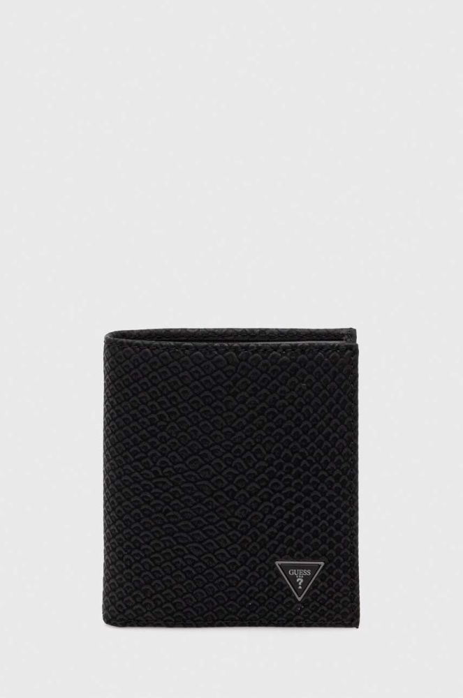 Гаманець Guess чоловічий колір чорний (3332893)