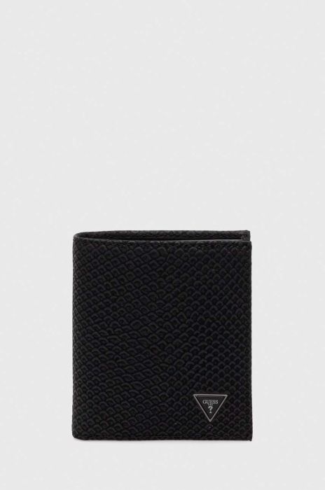 Гаманець Guess чоловічий колір чорний (3332893)